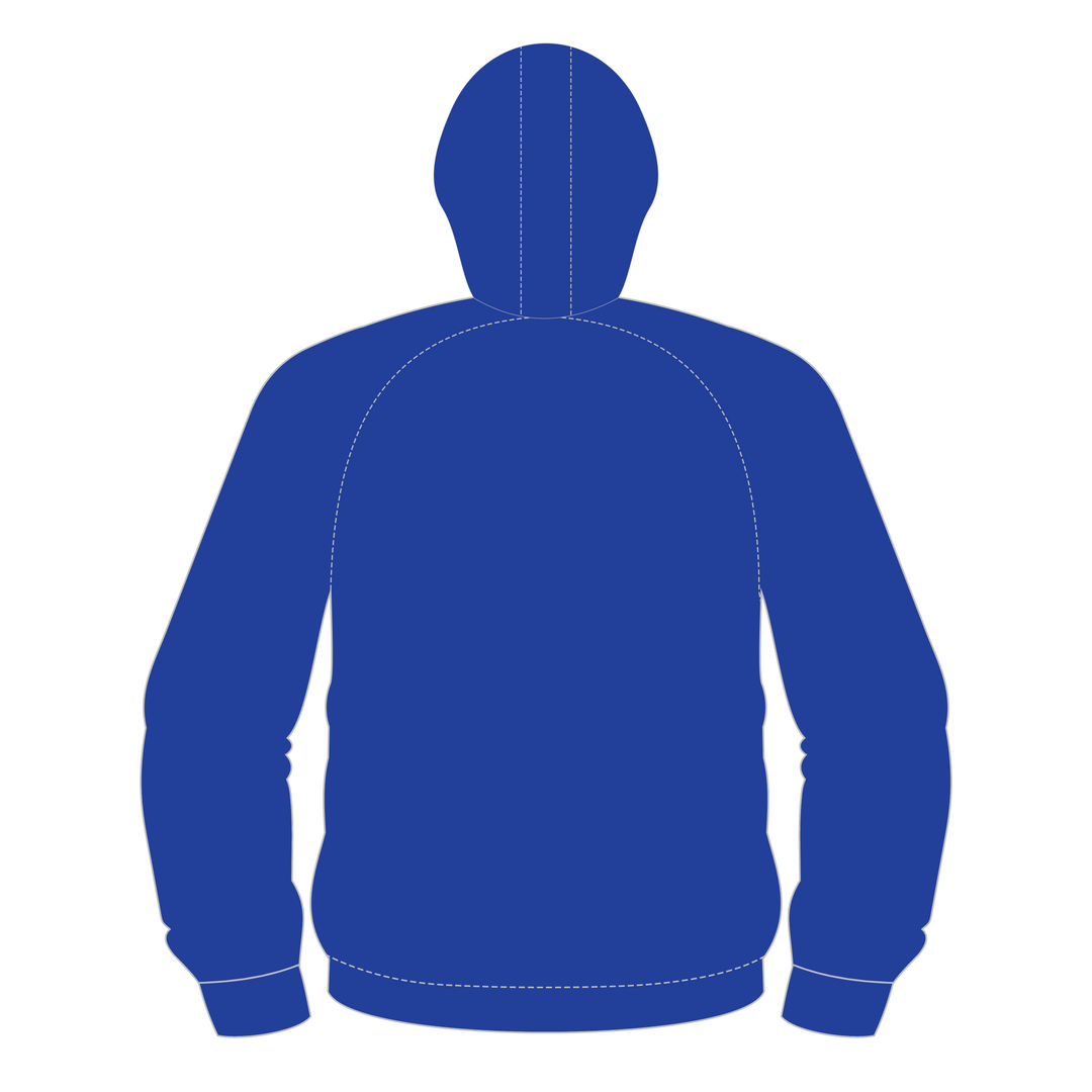 Llandrindod Wells Bowls Full Zip Hybrid Hoodie KIDS