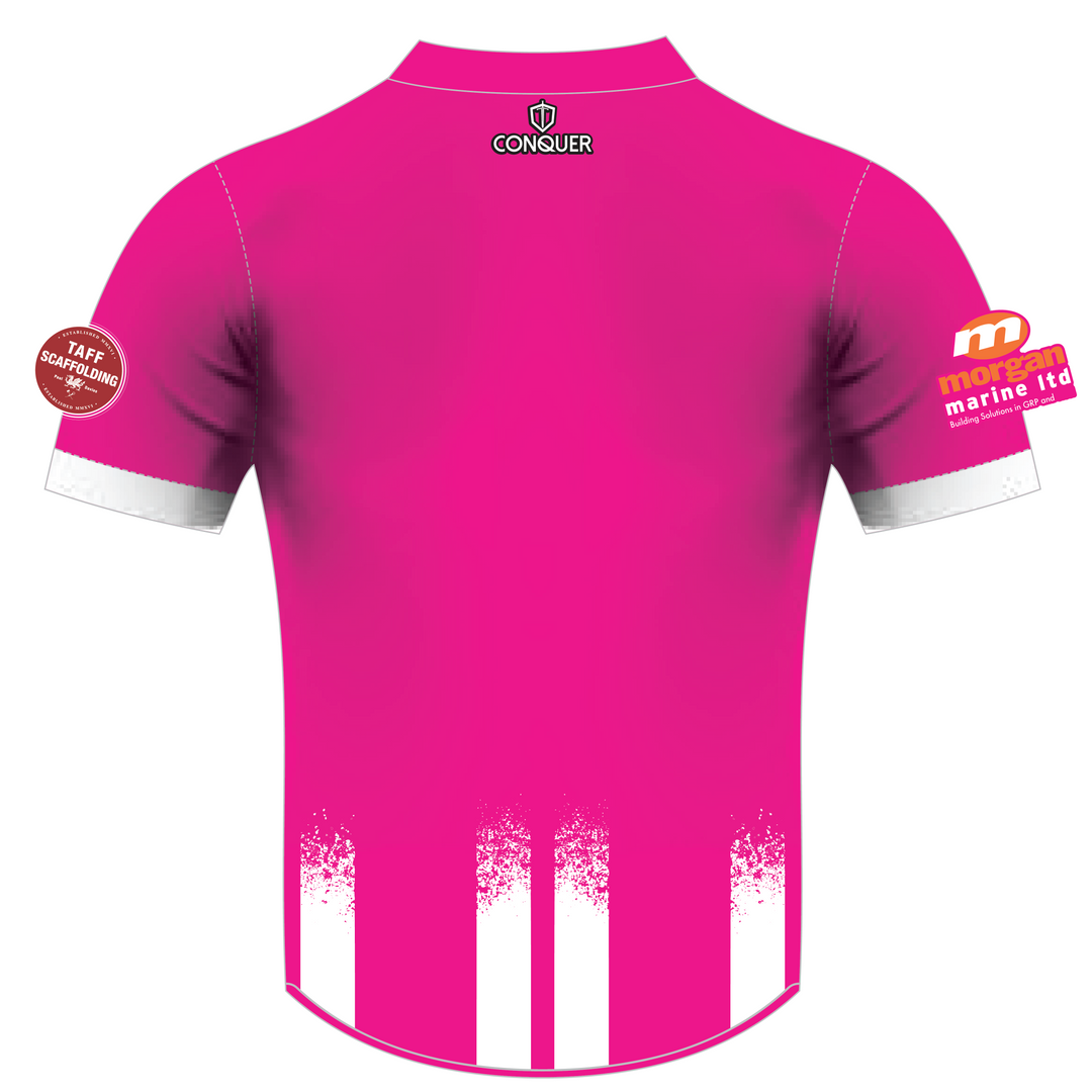 Llandybie RFC Sublimated Polo Shirt - Pink