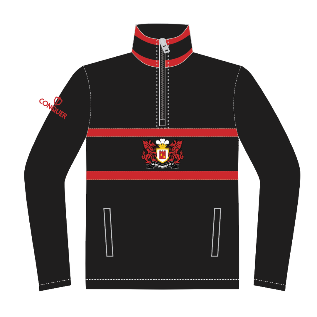 Llangennech RFC 1/4 Zip Polar Fleece Midlayer