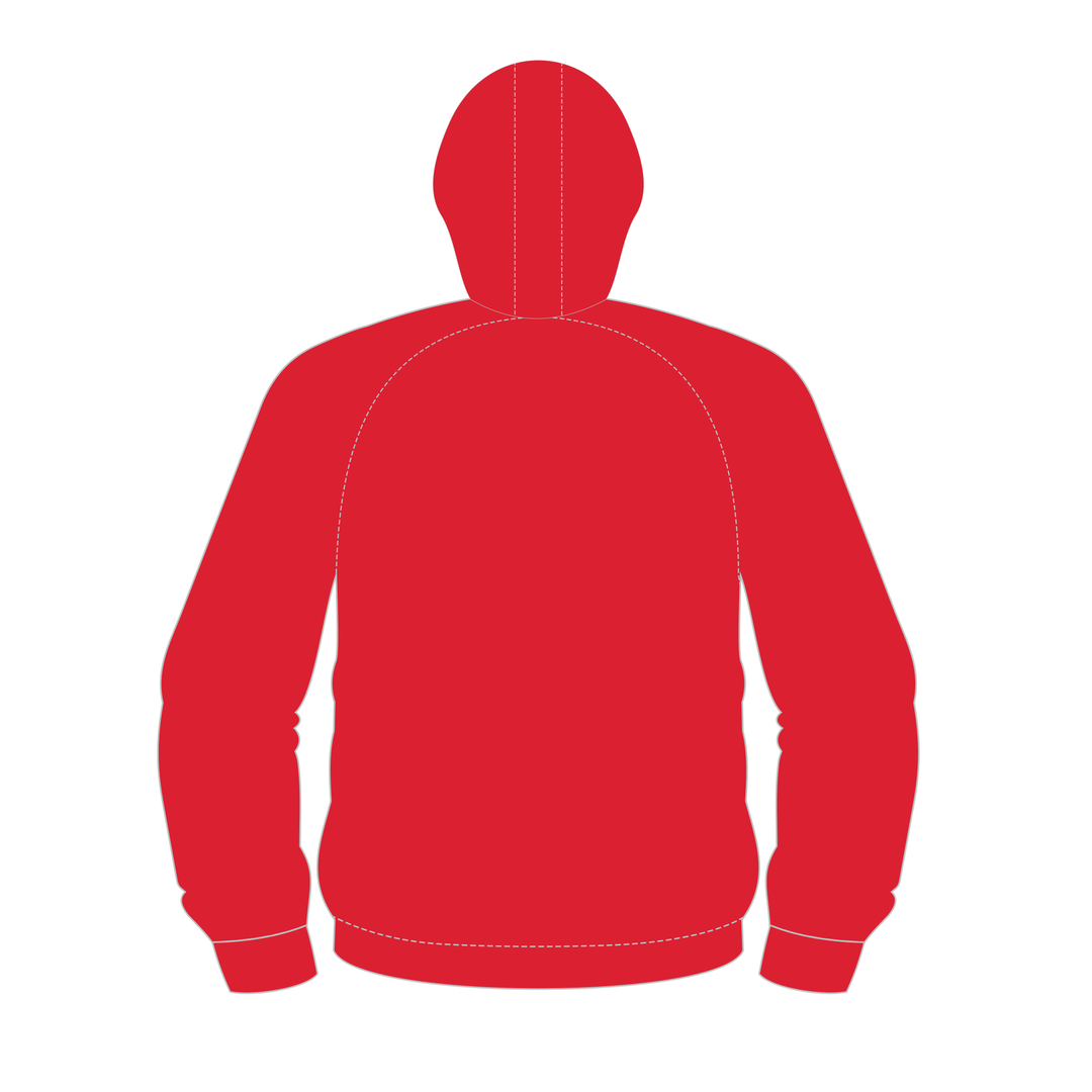 Llangennech RFC Full Zip Hybrid Hoodie- Pattern
