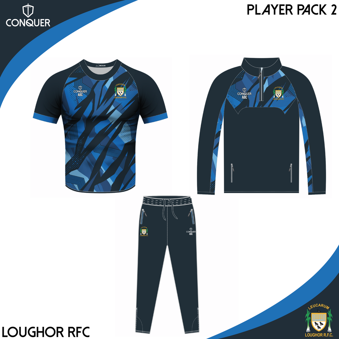 Loughor RFC PLAYER PACK 2 ADULT Sizes
