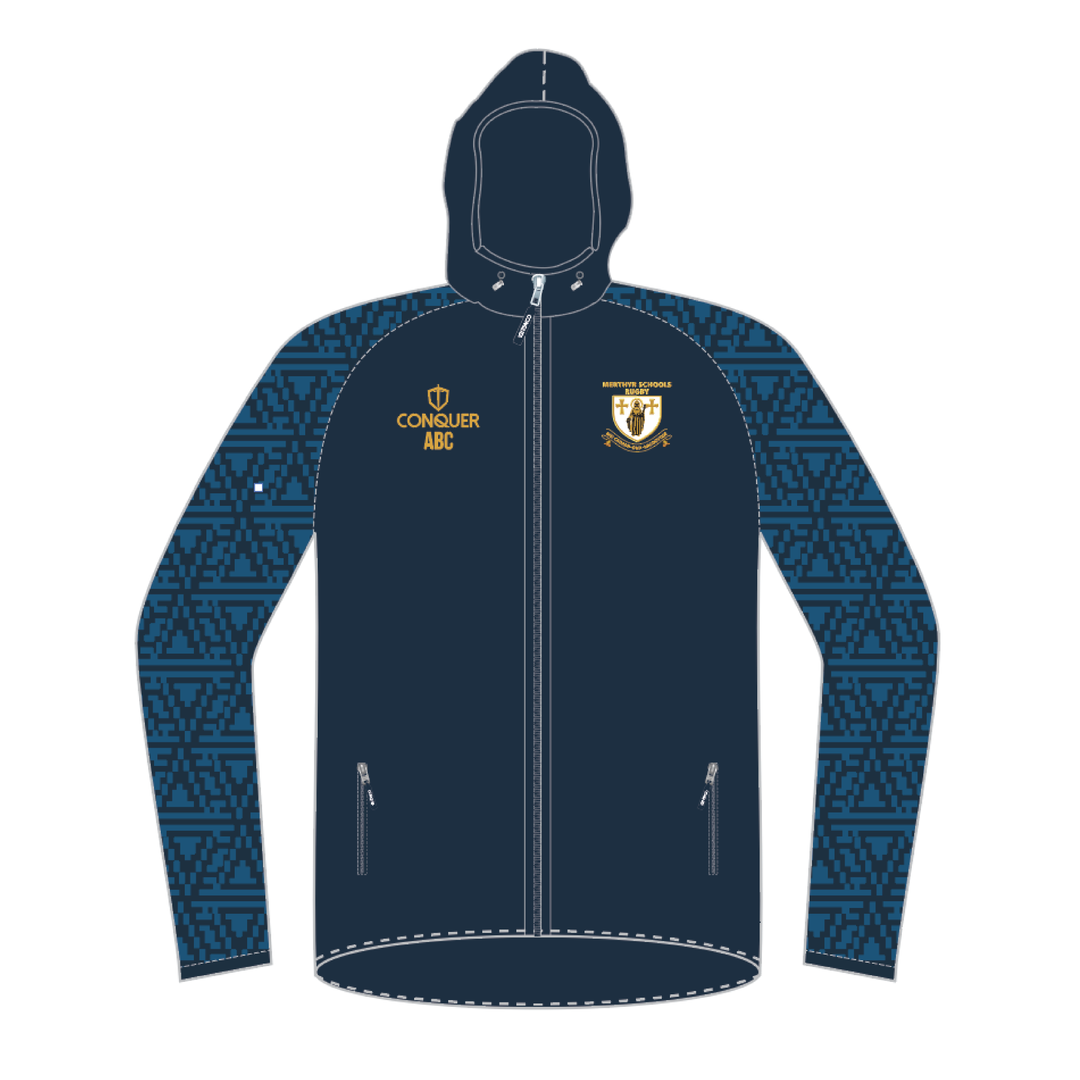 Merthyr Schools Rugby Full Zip Light Running Jacket KIDS