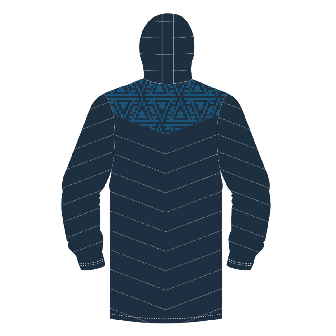 Merthyr Schools Rugby Long Puffy Jacket KIDS