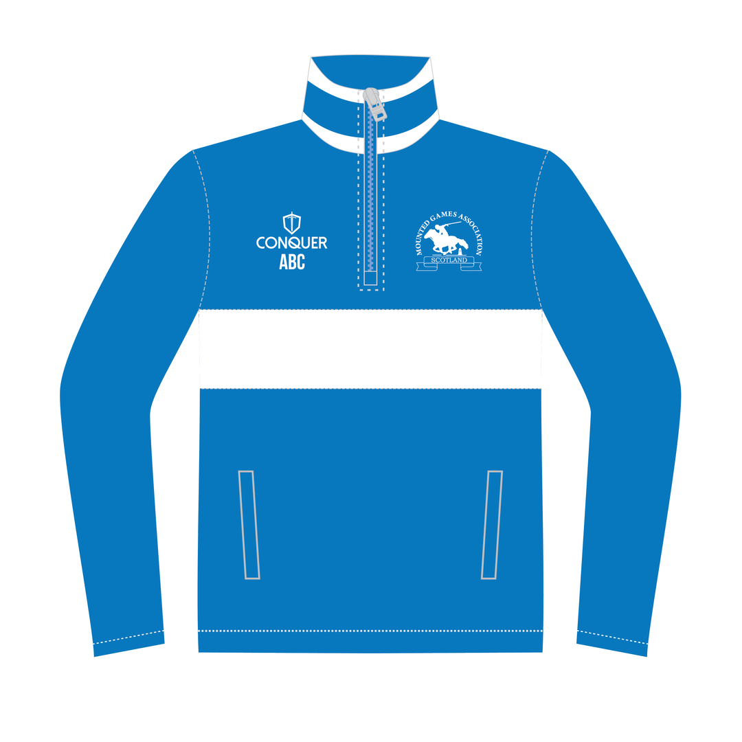Scotland MGA 1/4 Zip Polar Fleece Midlayer