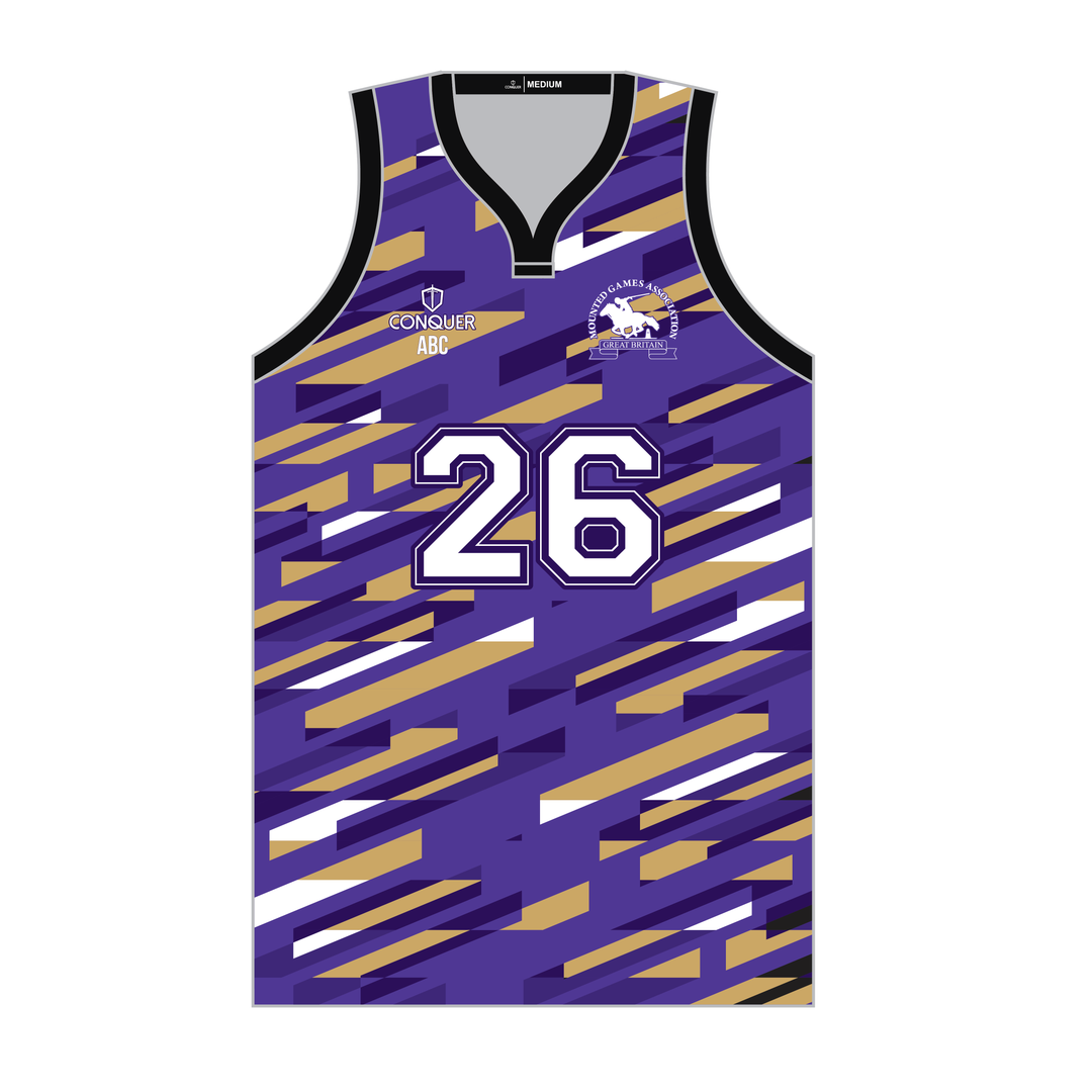 Warwickshire MGA Sublimated Basketball Vest