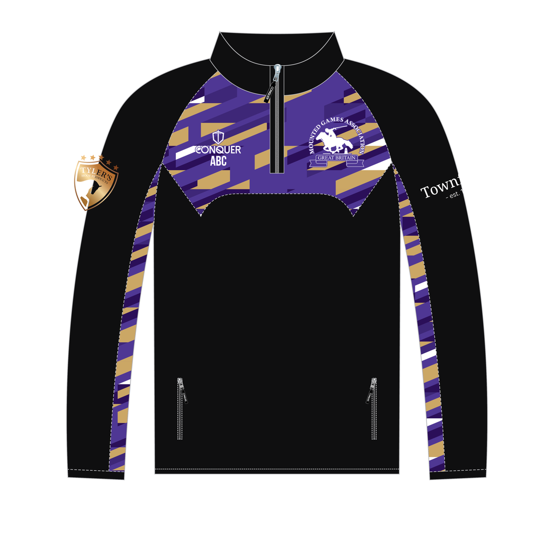 Warwickshire MGA 1/4 Zip Midlayer KIDS