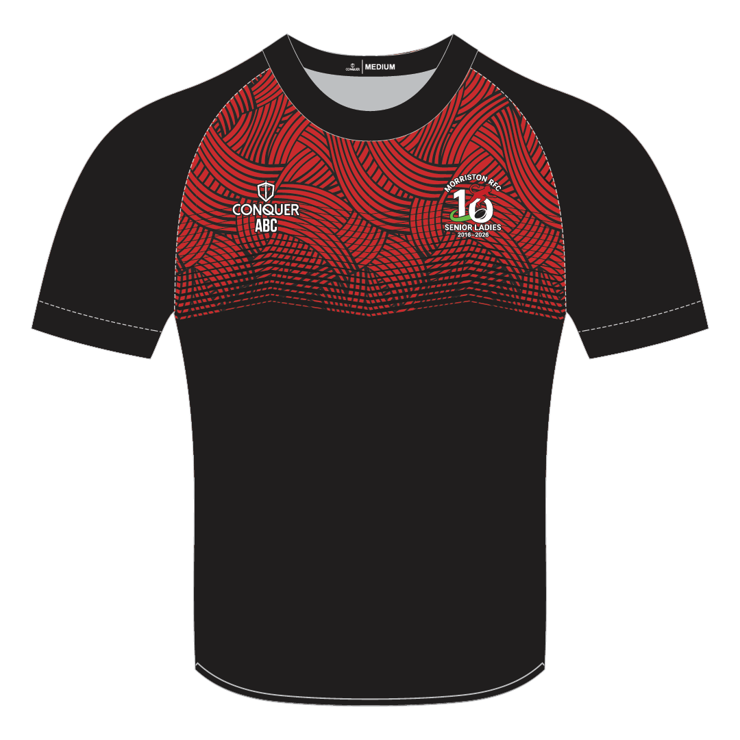 Morriston Women's RFC 10 Year Anniversary Sublimated T-Shirt