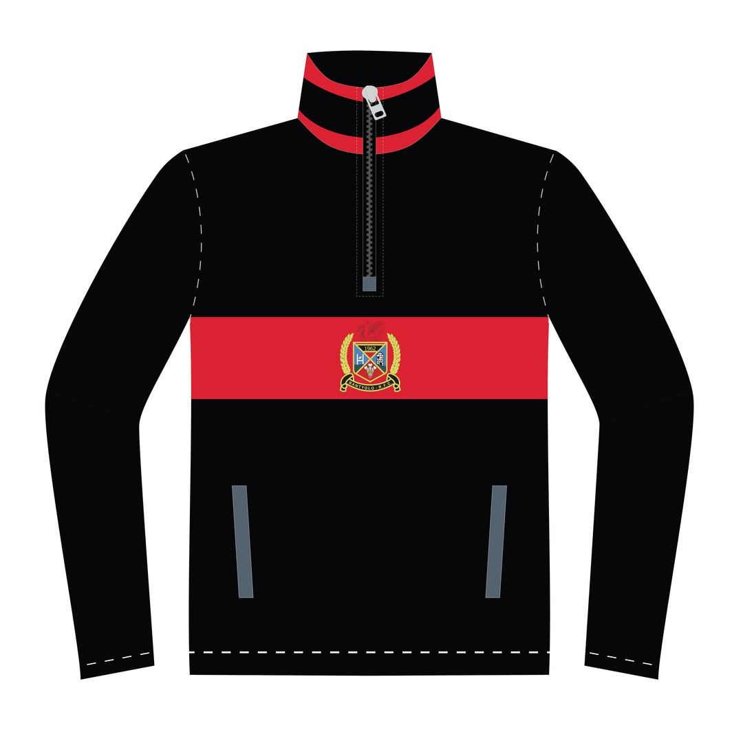 Nantyglo RFC 1/4 Zip Polar Fleece Midlayer KIDS 2