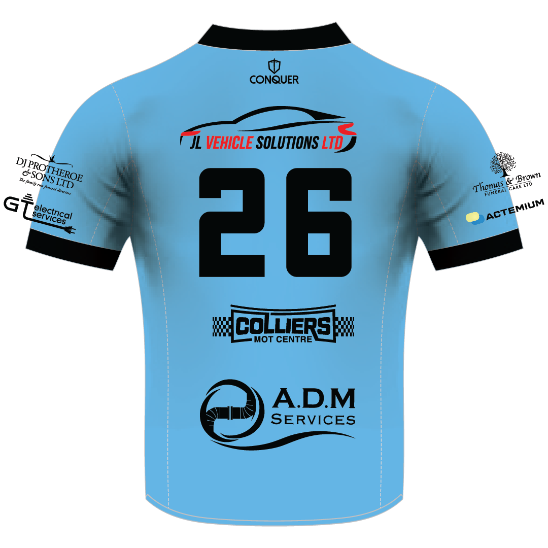 Nantyglo RFC Replica PRO Fit Rugby Shirt KIDS - Away