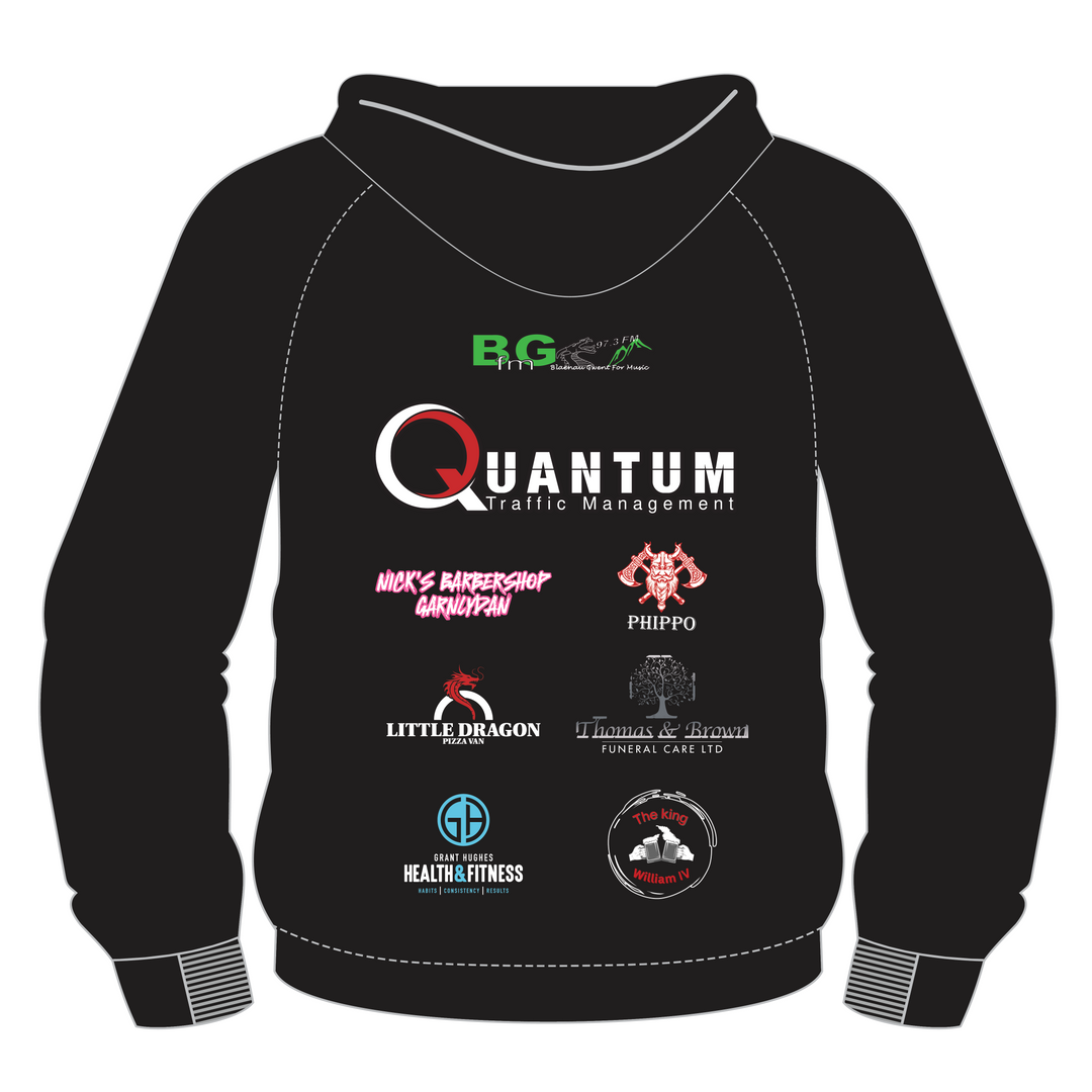 Nantyglo RFC U14's 1/4 Zip Hoodie Kids