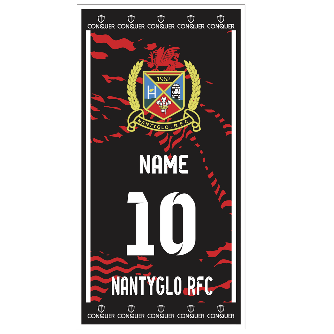 Nantyglo RFC U14's Beach Towel