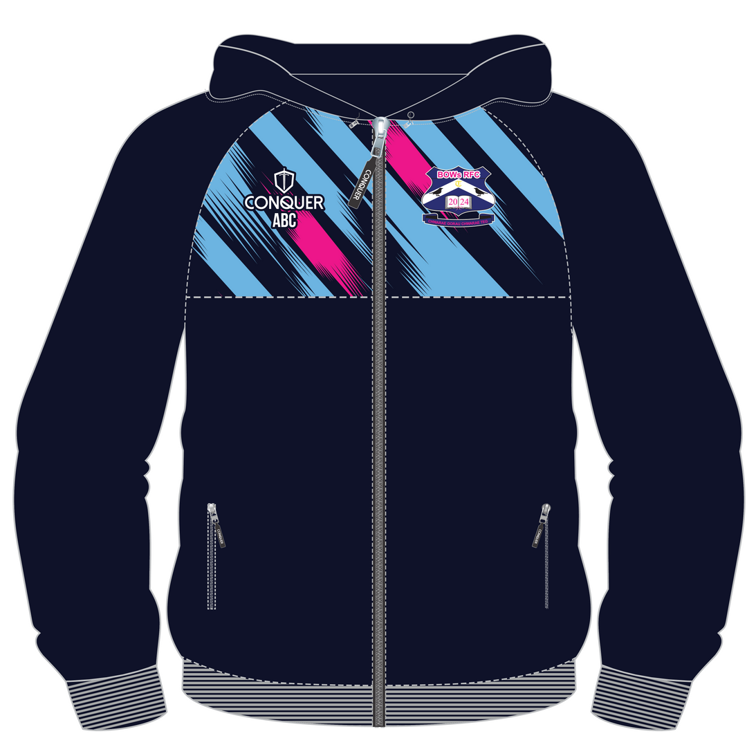 Trebanos Bows RFC FZ Hoodie