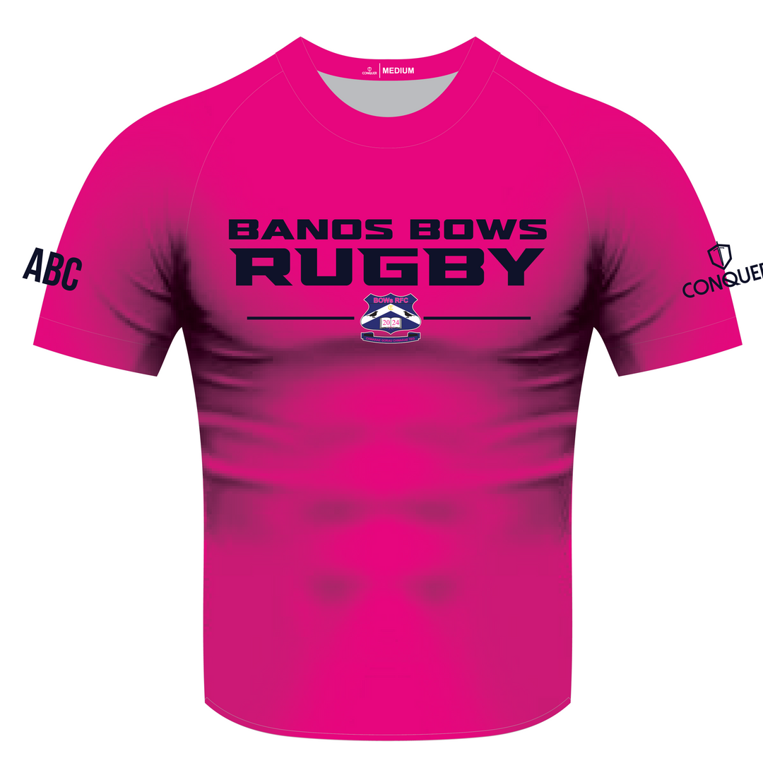 Trebanos Bows RFC Pink Sublimated T-Shirt