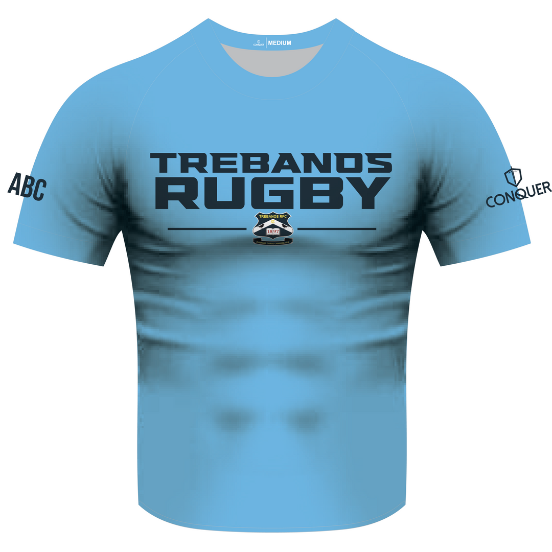 Trebanos RFC Light Blue Sublimated T-Shirt Kids