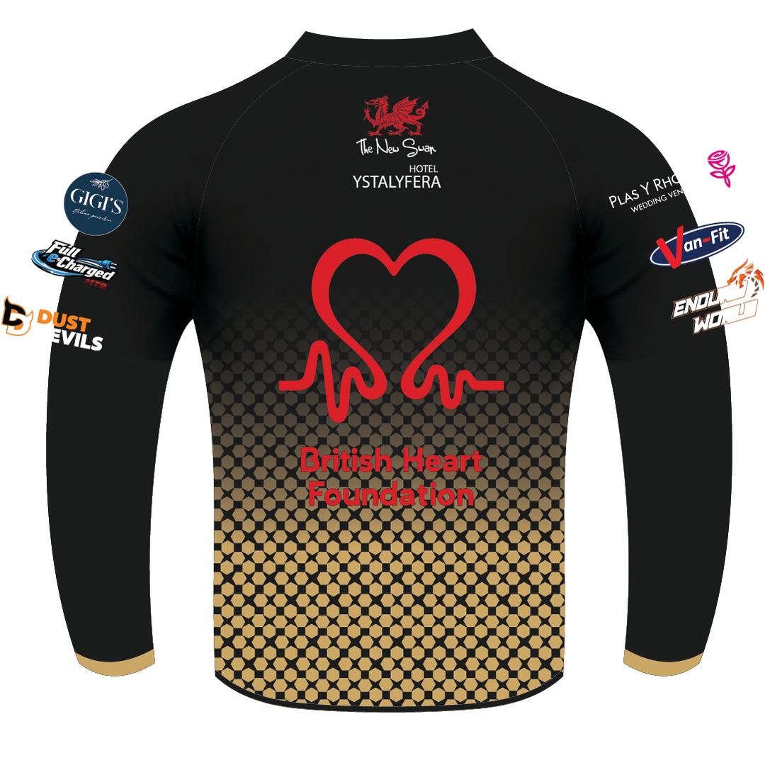 The New Swan Hotel Long Sleeve Sublimated T-Shirt KIDS - Patterned