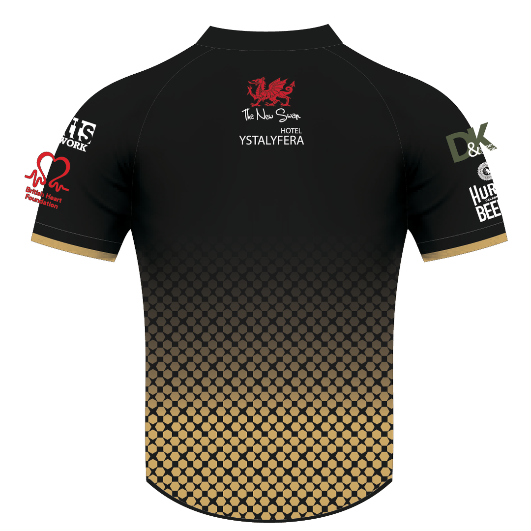 The New Swan Hotel Sublimated Polo Shirt - Patterned