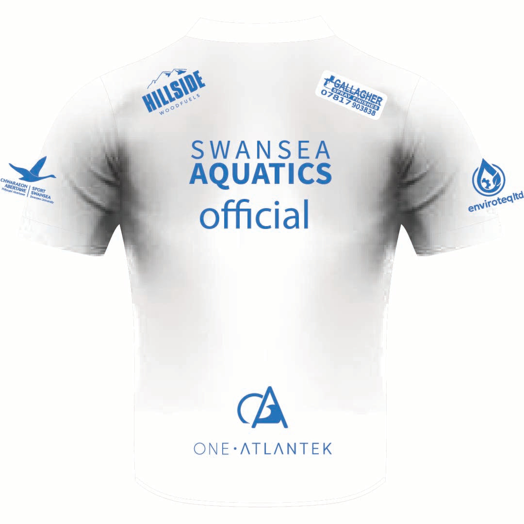Swansea Aquatics OFFICIAL PRO Sublimated Polo Shirt KIDS