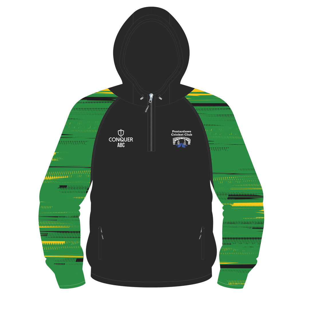 Pontardawe Cricket PRO Hooded Windbreaker KIDS