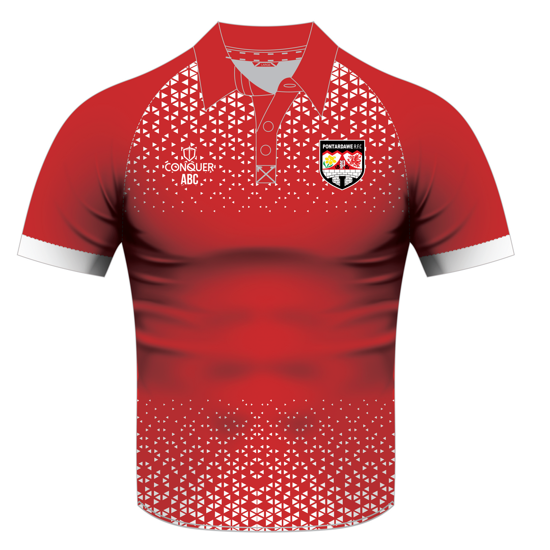 Pontardawe RFC Sublimated Polo Shirt