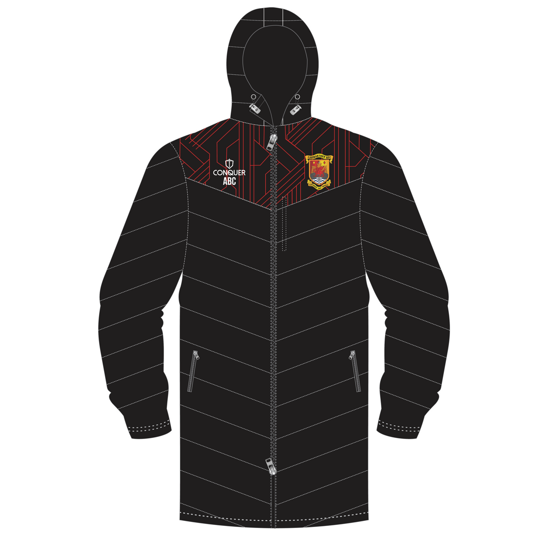 Carmarthen Quins RFC U8's Long Puffy Jacket