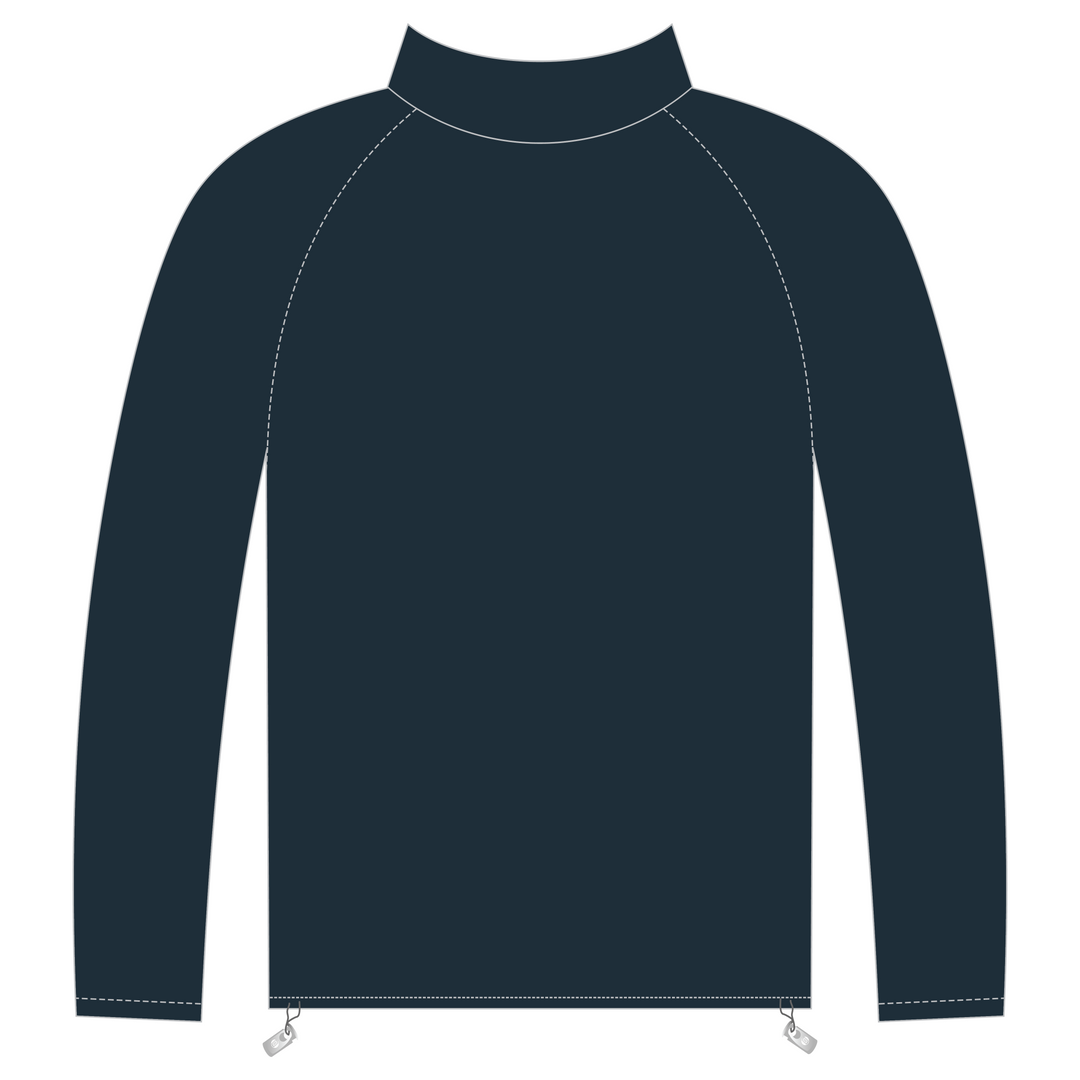 Rainham School for Girls 1/4 Zip Midlayer KIDS