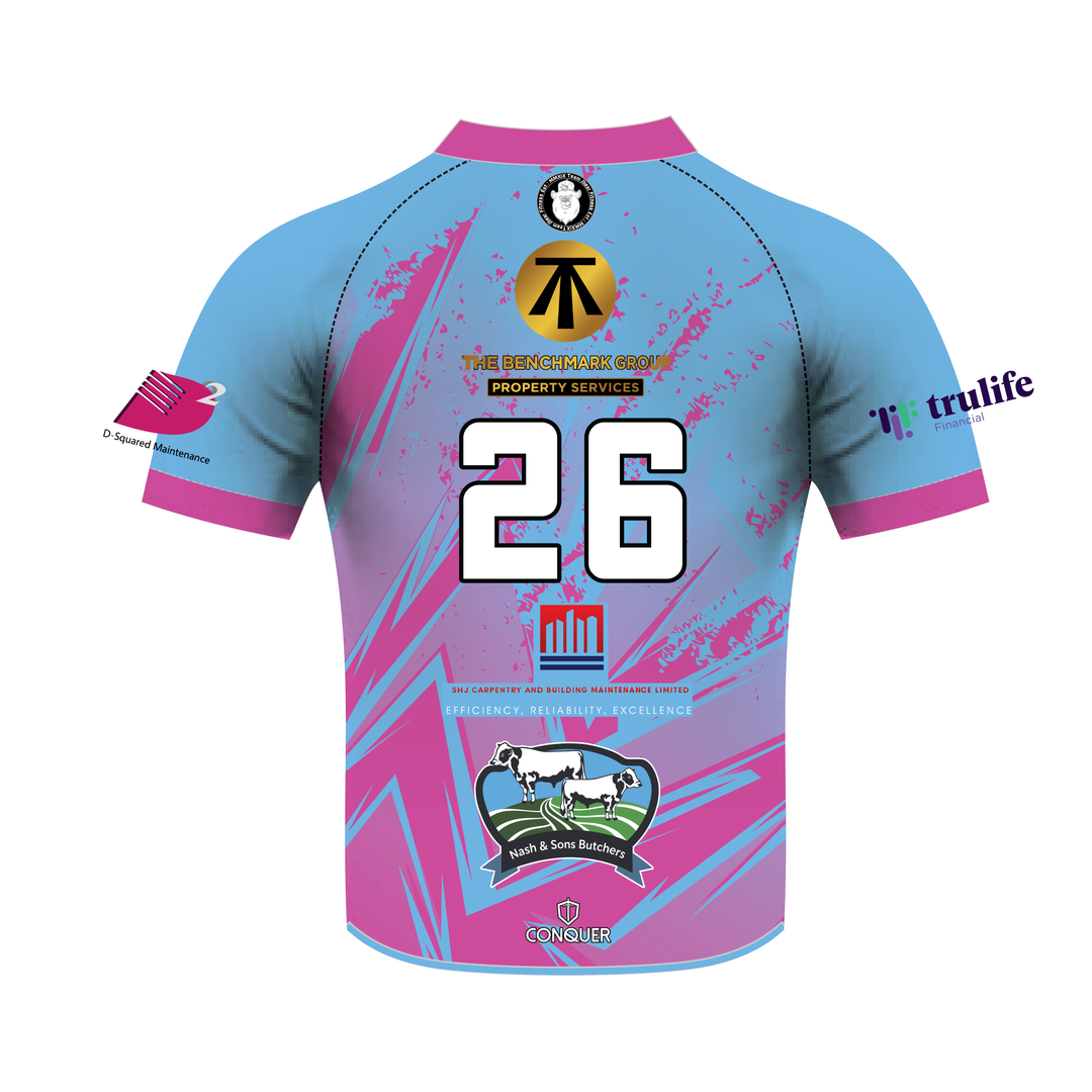 Hafodyrynys RFC  Sublimated T-Shirt (Replica of AWAY Playing Jersey)
