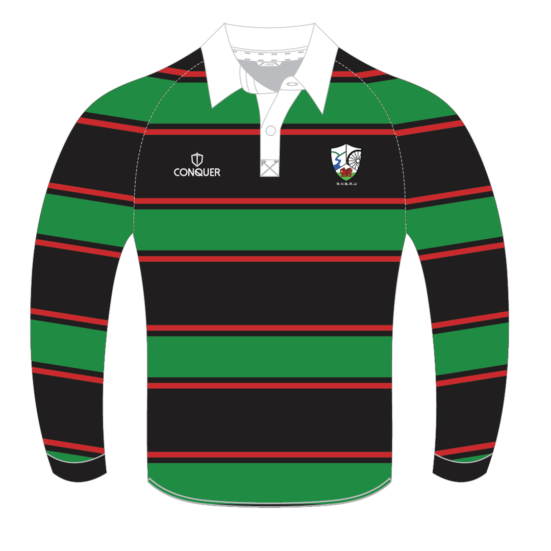 Rhymney Valley SCHOOLS Retro Rugby Jersey