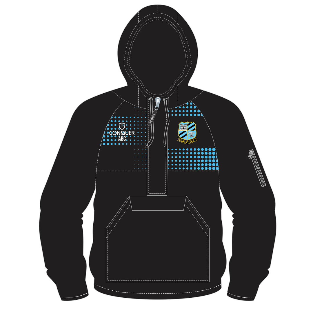 Rumney RFC 1/4 Zip Hooded Windbreaker KIDS