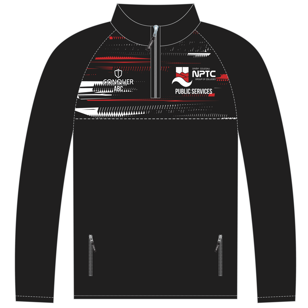 NPTC Public Services 1/4 Zip Midlayer