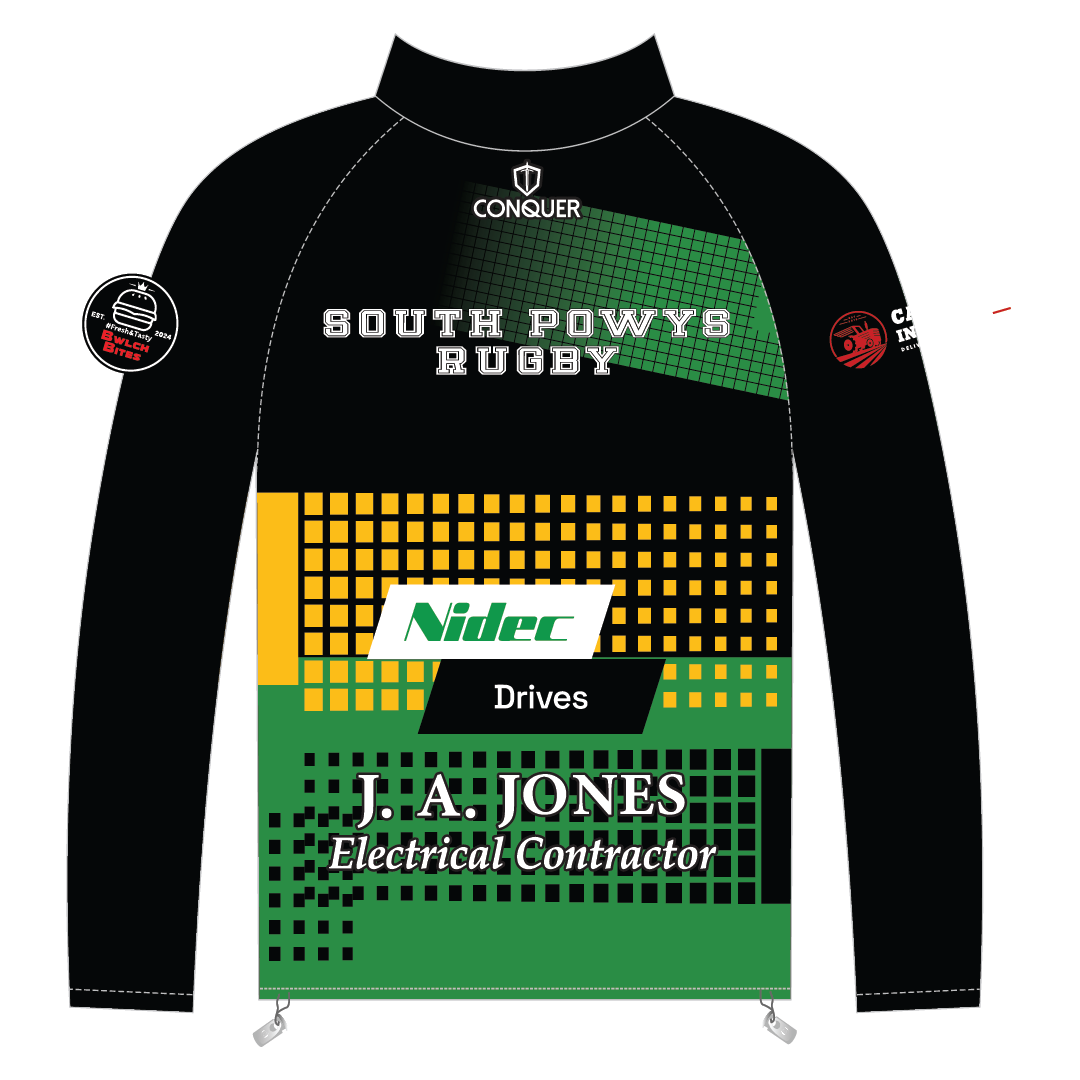 South Powys District PRO 1/4 Zip Midlayer
