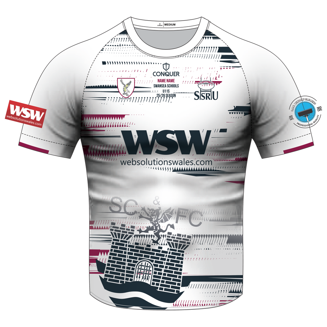 SSRU U11s Memorabilia PRO Jersey 25/26 Season - Printed Front, Navy