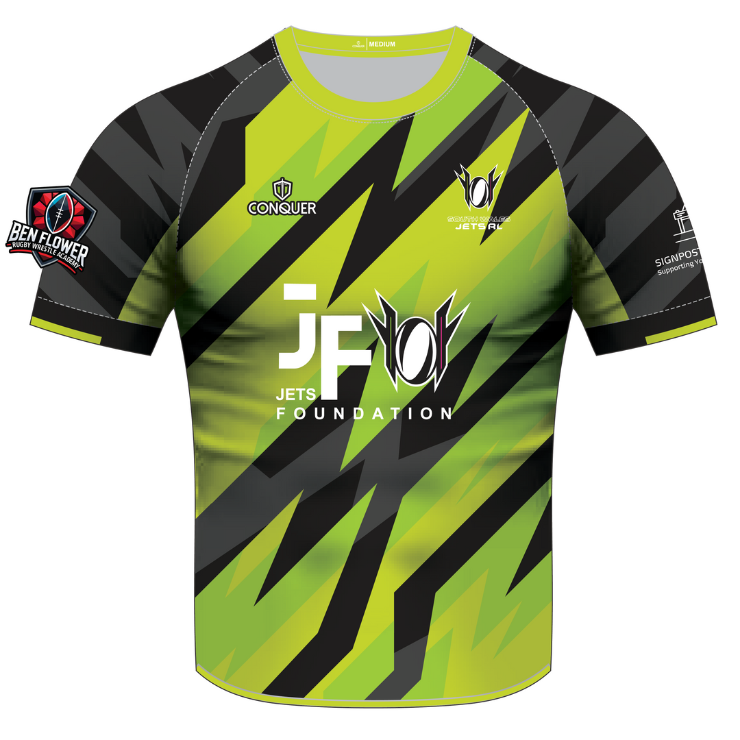 South Wales Jets Training / Warm Up Jersey (Kids)