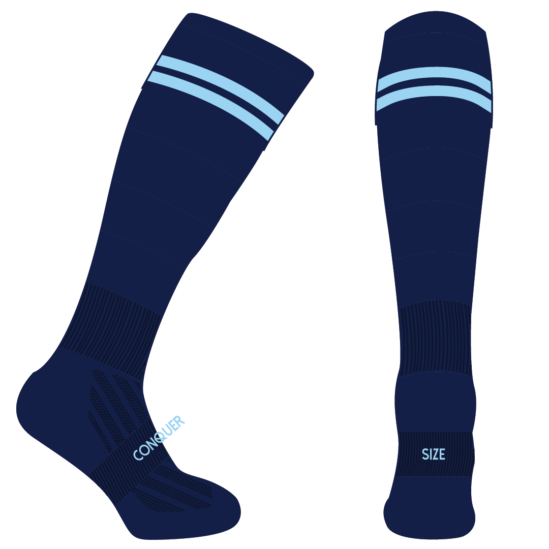 FC TREDEGAR PLAYING Socks KIDS - NAVY