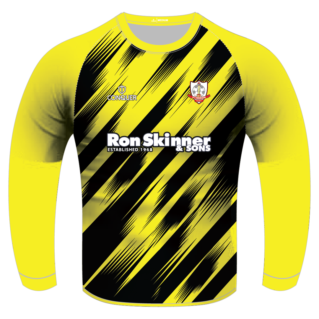 FC Tredegar Soccer GOALKEEPER Sublimated Shirt KIDS