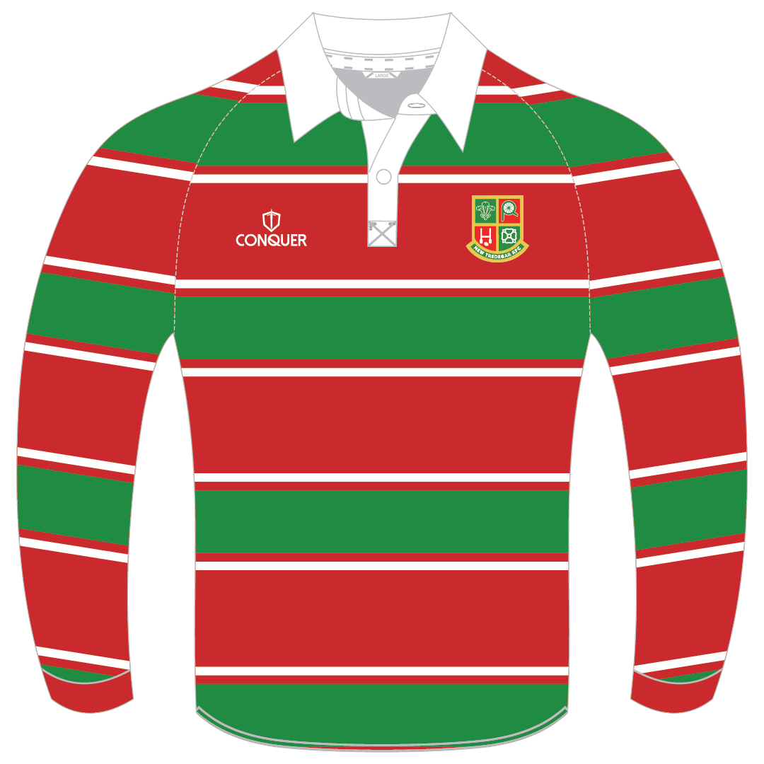 New Tredegar RFC Retro Rugby Jersey