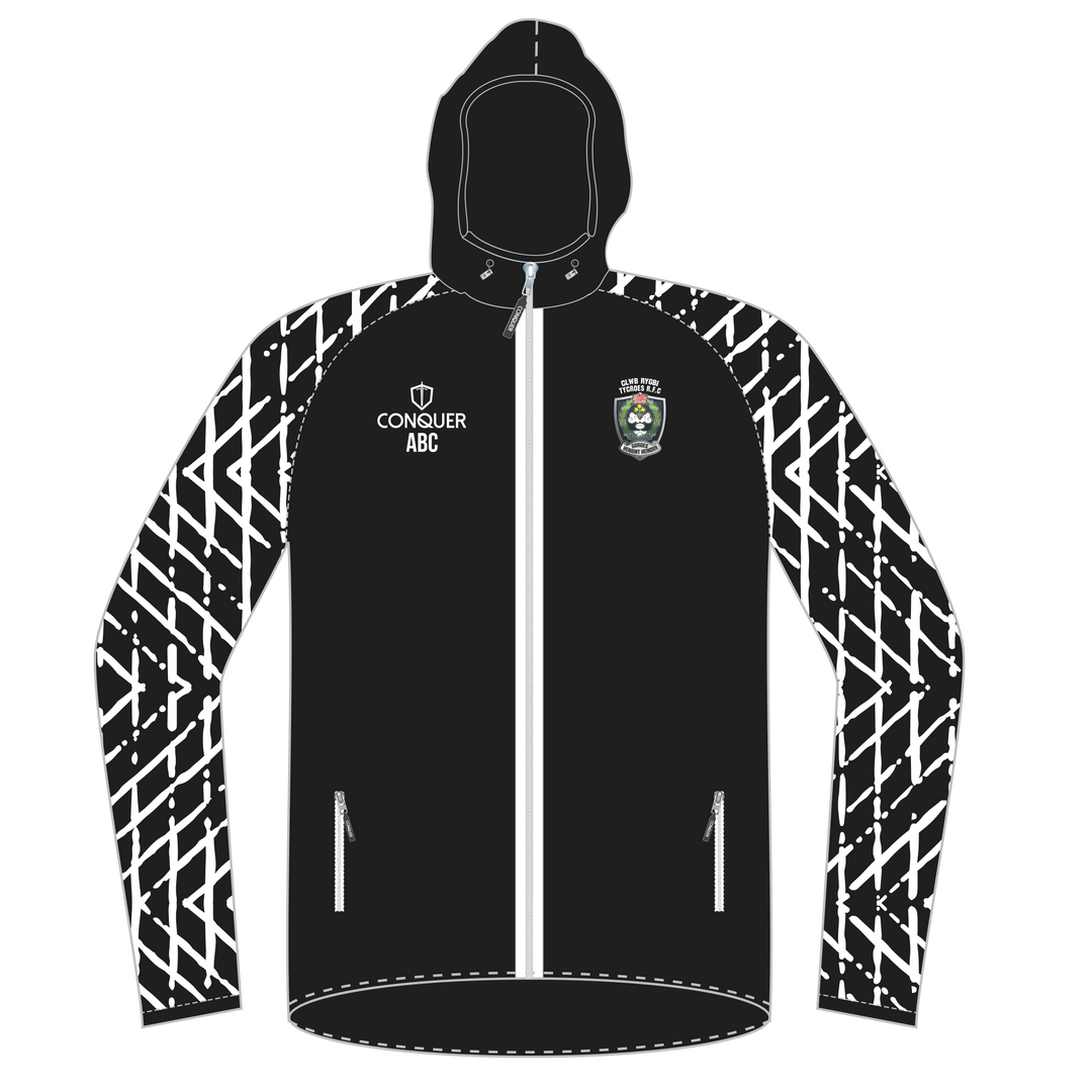 Tycroes RFC FZ Light Running Jacket Kids