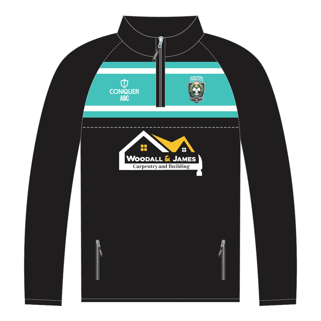 Tycroes Ladies RFC 1/4 Zip Midlayer