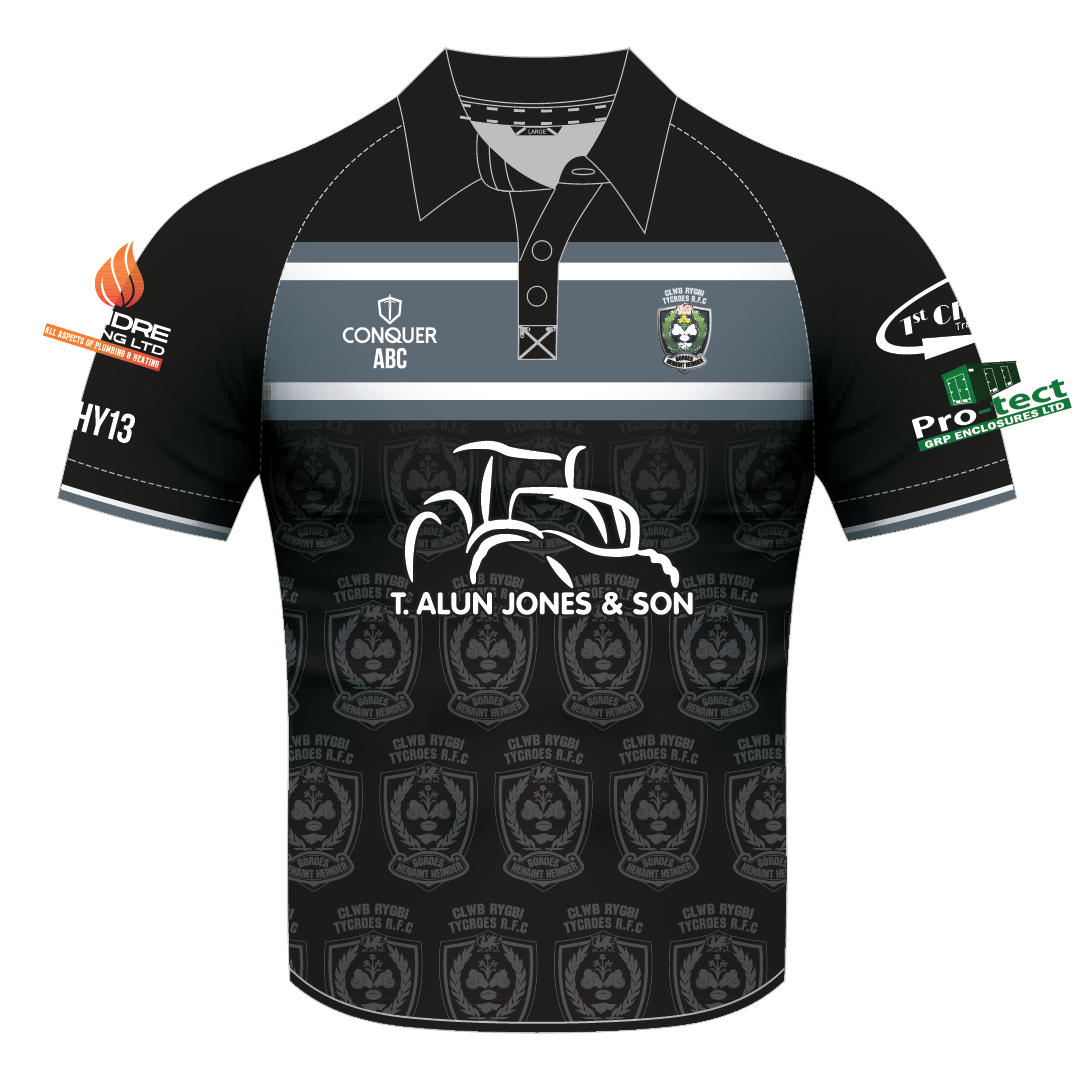 Tycroes RFC Sublimated Polo Shirt