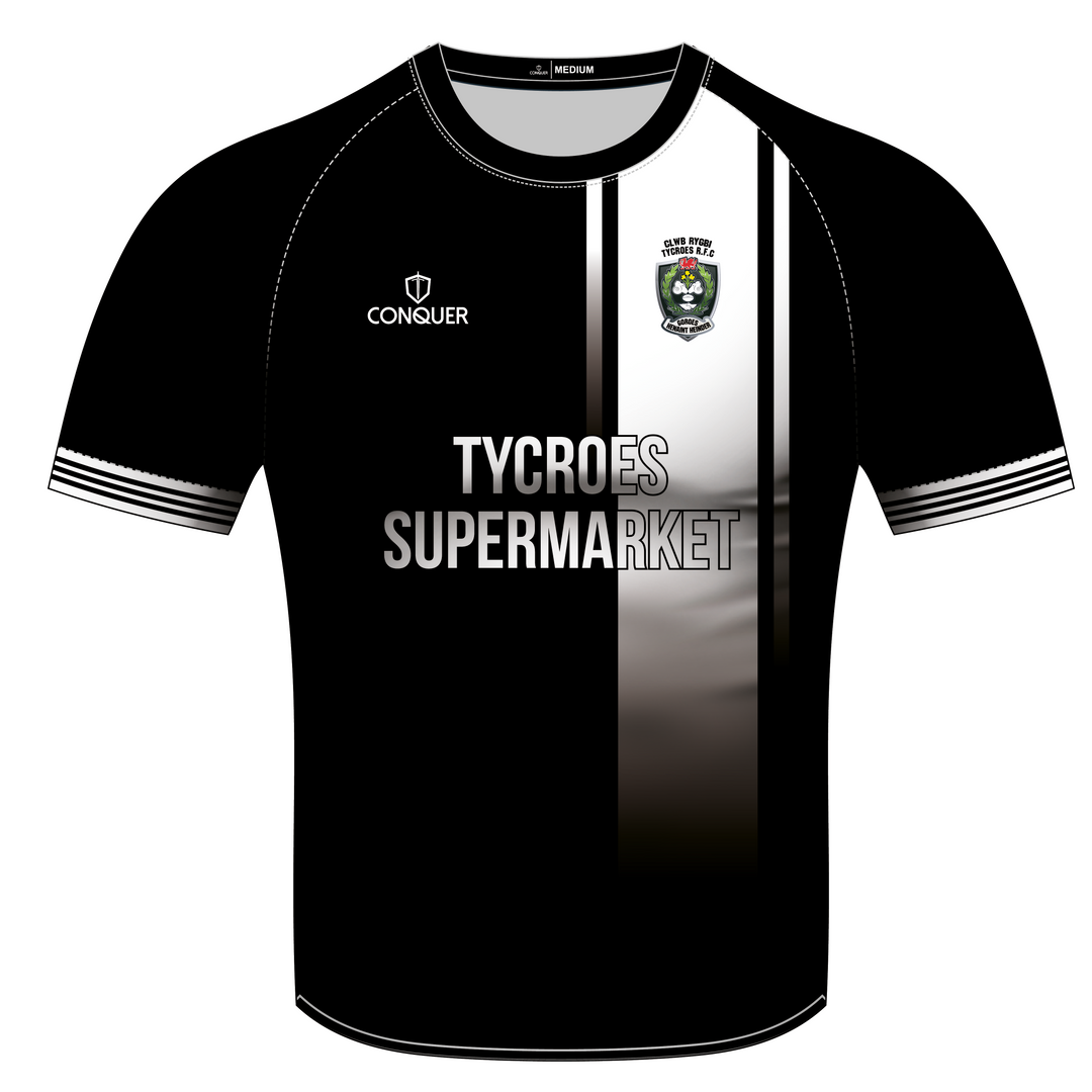Tycroes RFC U16's PRO Fit Rugby Shirt (Kids)