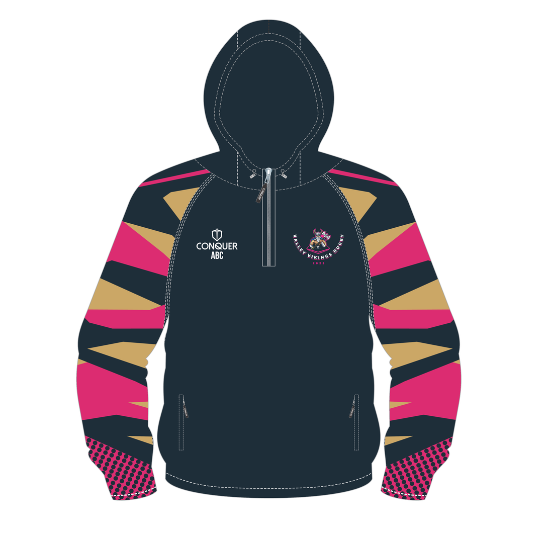 Valley Vikings PRO Hooded Windbreaker KIDS