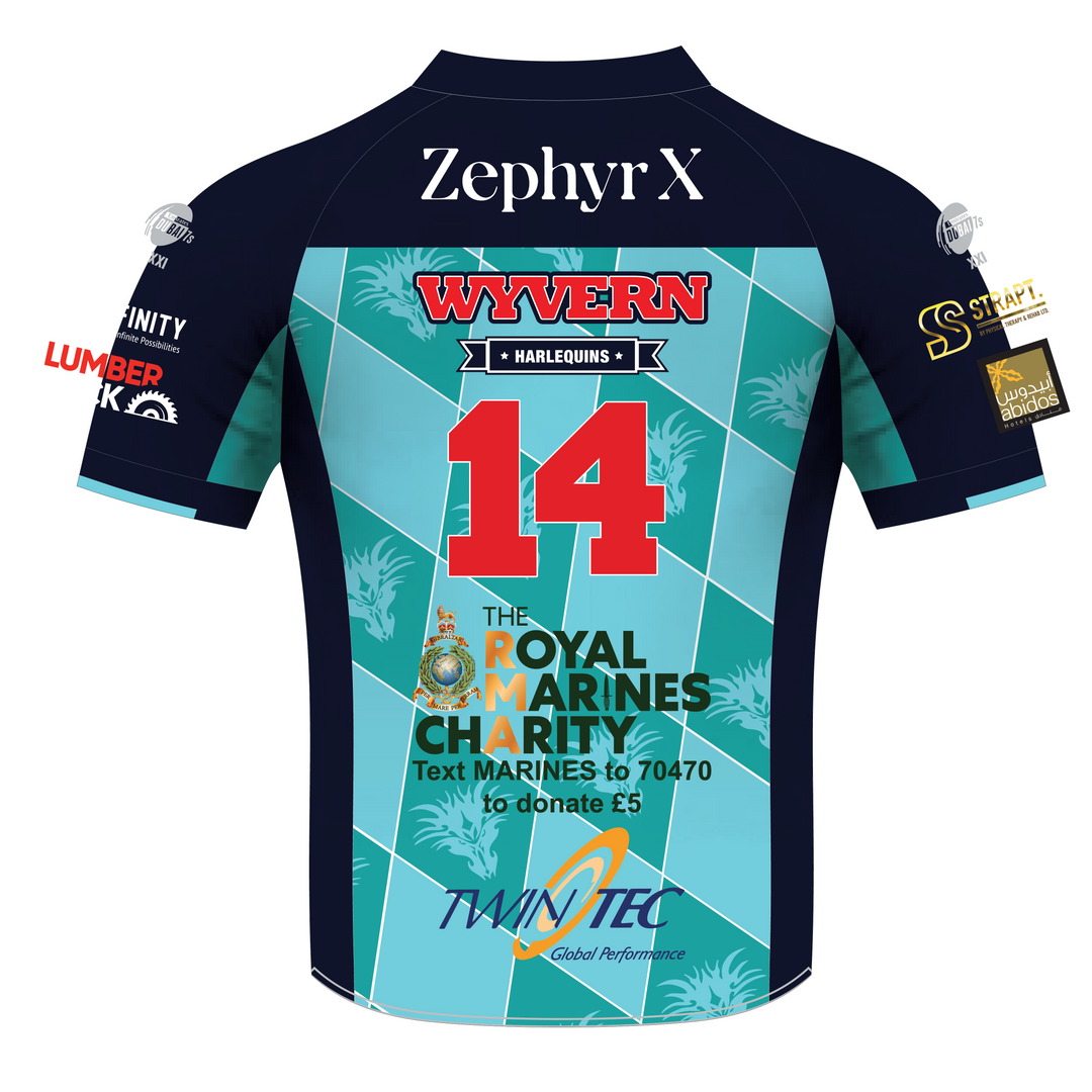 Wyvern Harlequins PRO Rugby Jersey KIDS
