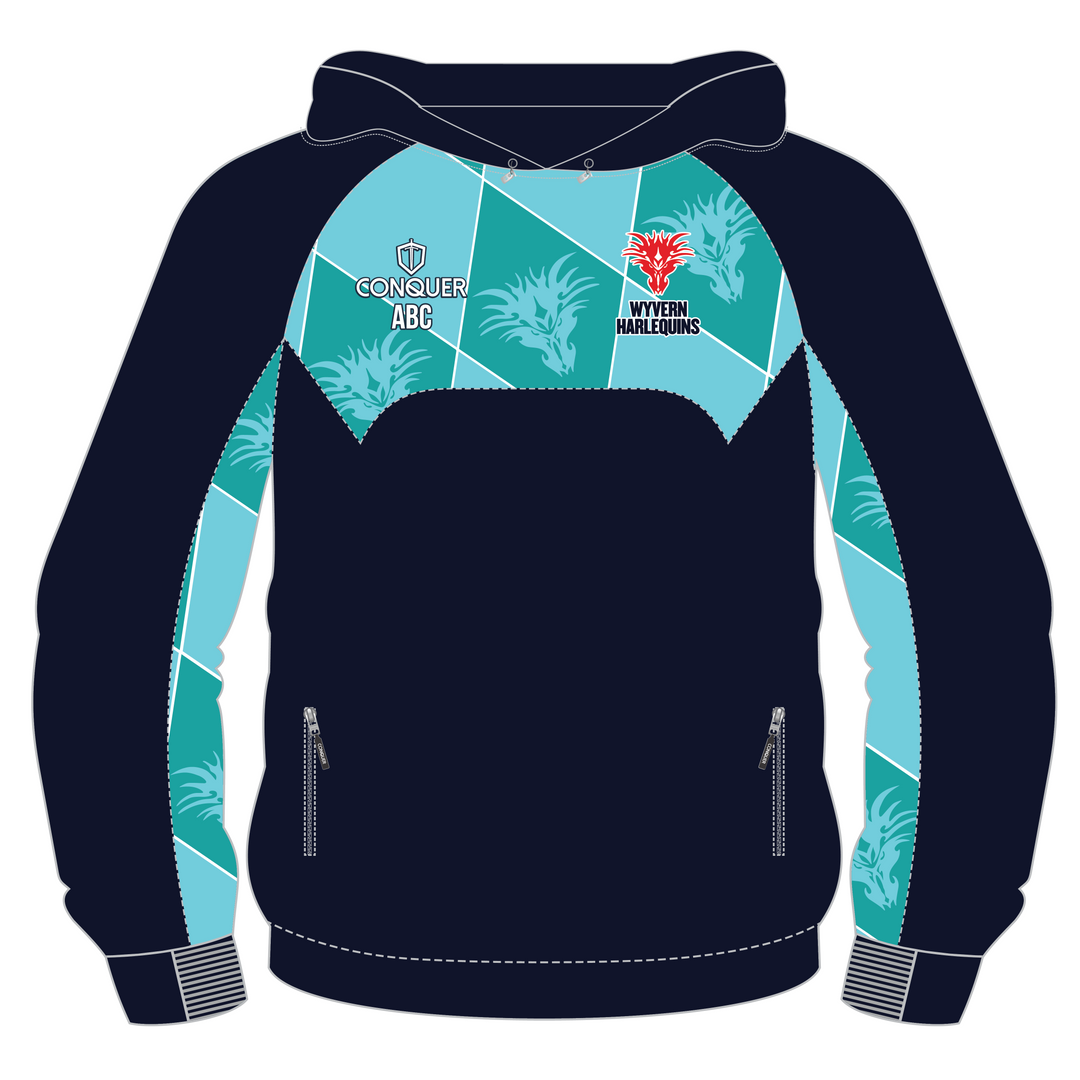 Wyvern Harlequins Hoodie KIDS