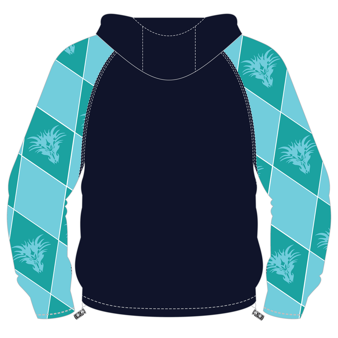 Wyvern Harlequins PRO Hooded Windbreaker