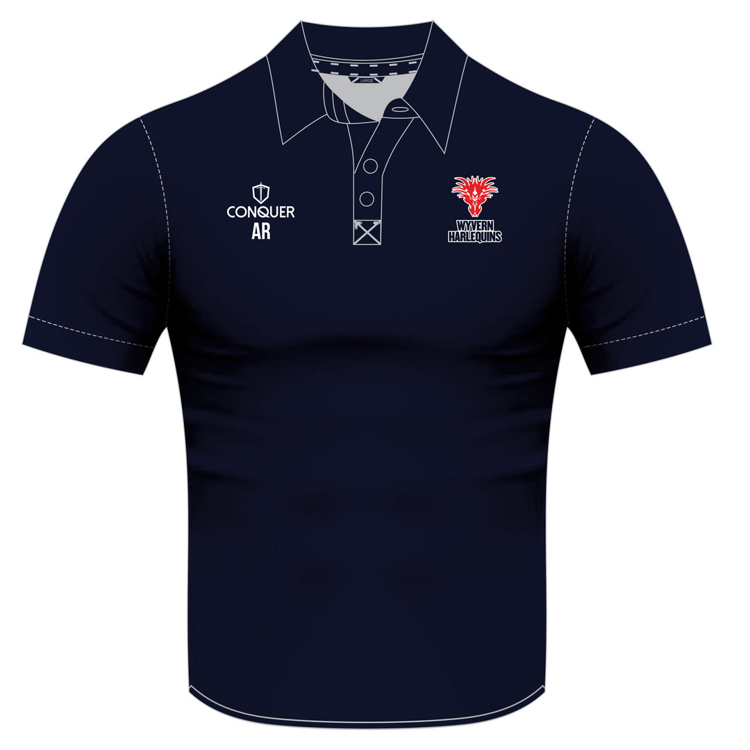 Wyvern Harlequins Cotton Polo Shirt