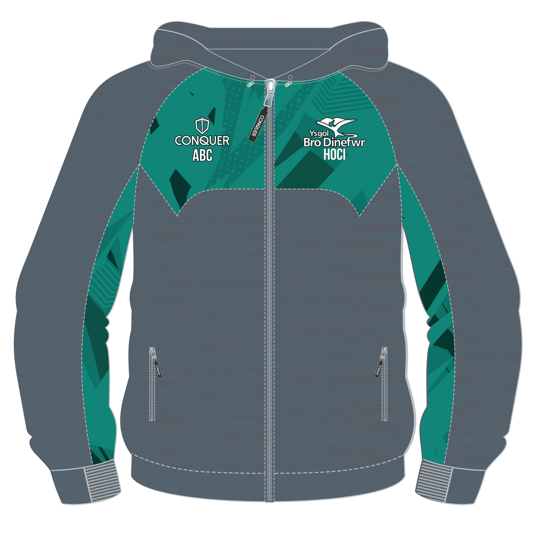Ysgol Bro Dinefwr Hoci Full Zip Hoodie